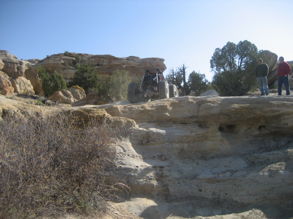 Farmington NM - Gladiator, Intimidator, Waterfall Trail - Captain at the top