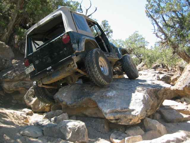 Billings Canyon - This guy may want to get some bigger tires :)