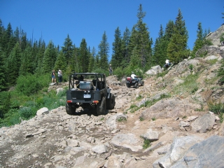 Holy Cross - First Obstacle before the river crossing