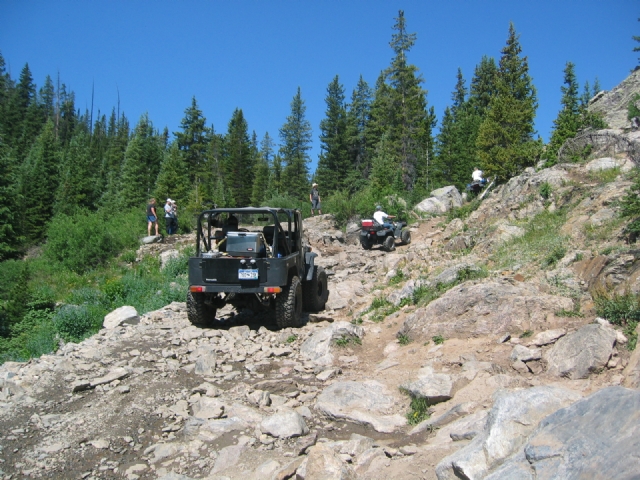 Holy Cross - First Obstacle before the river crossing