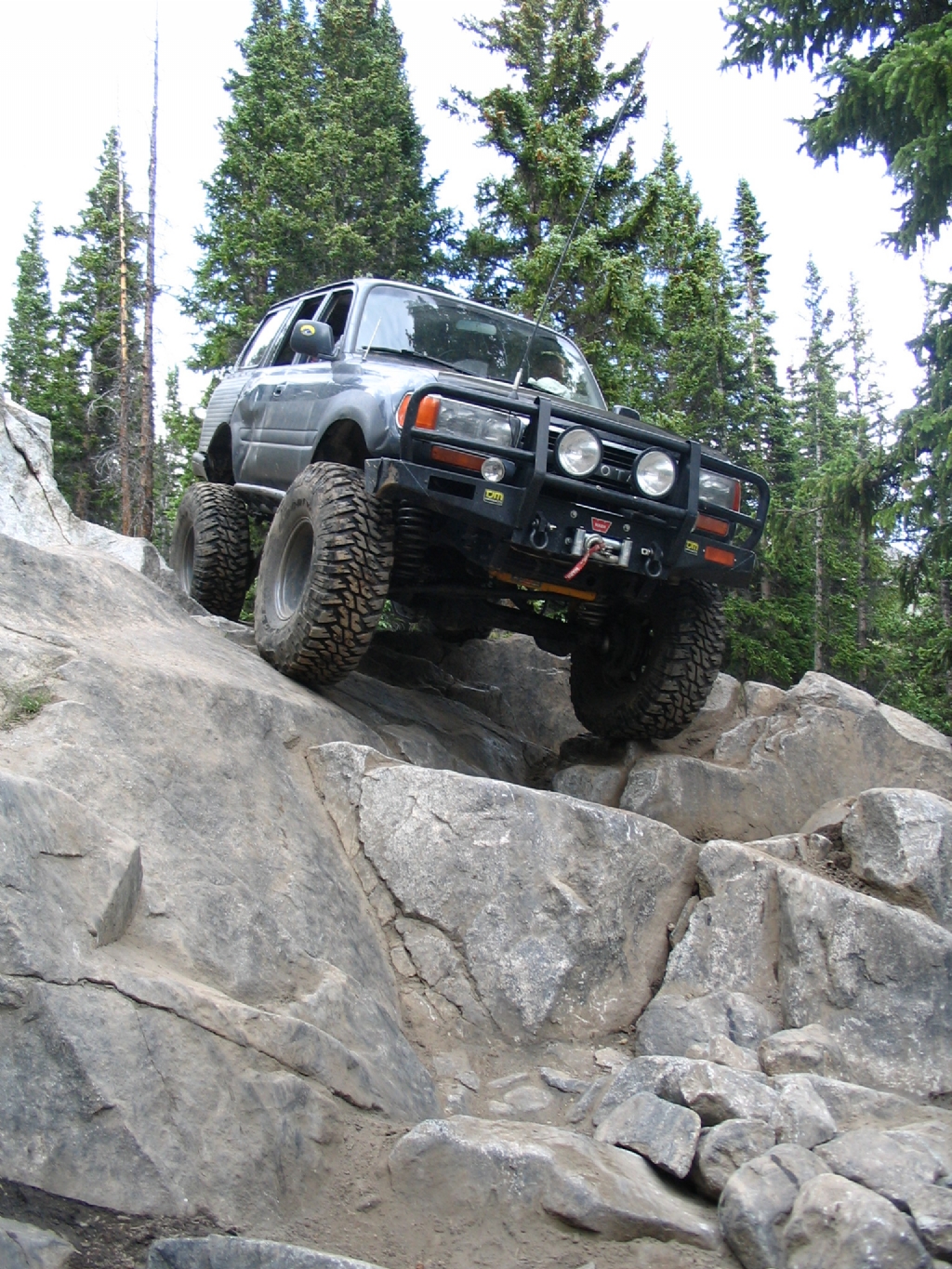 Holy Cross - Shawn on Cleveland Rock