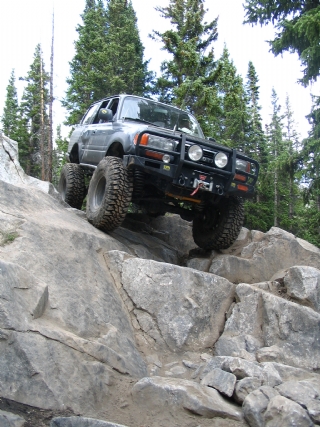 Holy Cross - Shawn on Cleveland Rock