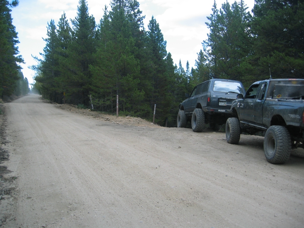 Labor Day Weekend 2005 - The entrance to Jenny Creek