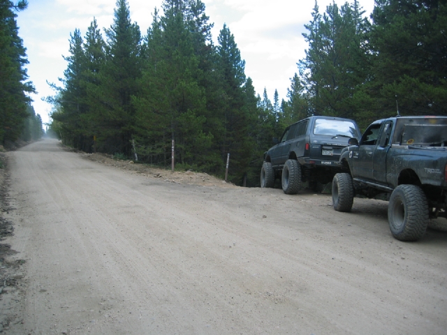 Labor Day Weekend 2005 - The entrance to Jenny Creek