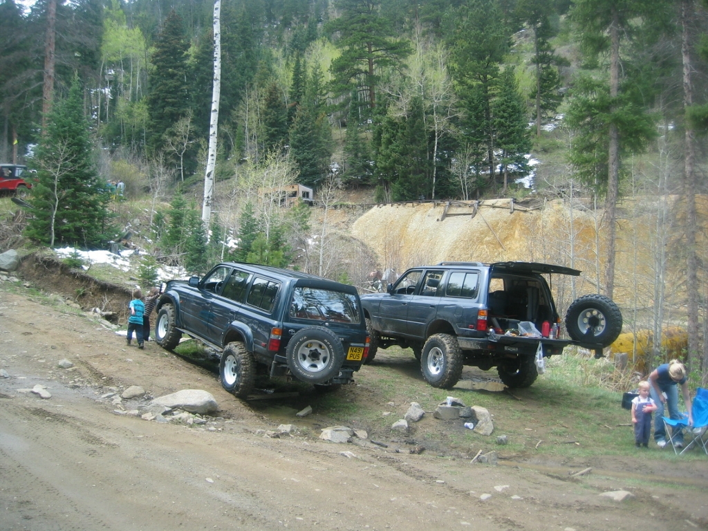 Gillespie Gulch - Lunch break at the Mines