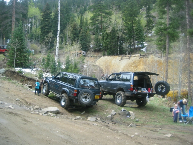 Gillespie Gulch - Lunch break at the Mines